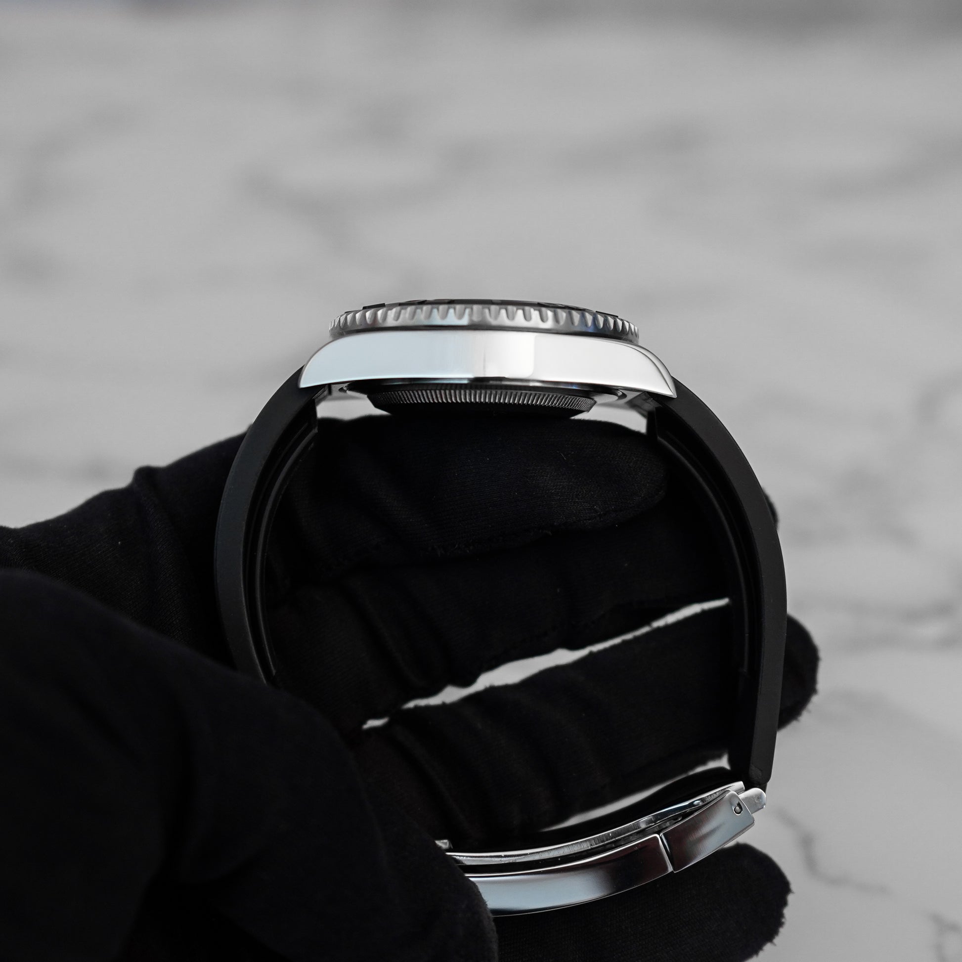 40mm Yacht Master Mod Skeleton Watch - Side