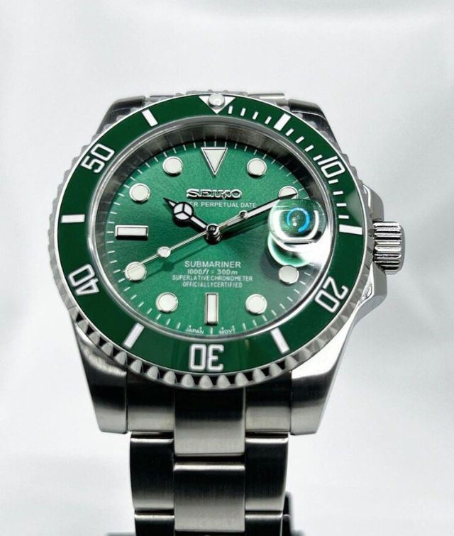 40mm Hulk Sub Mod Watch