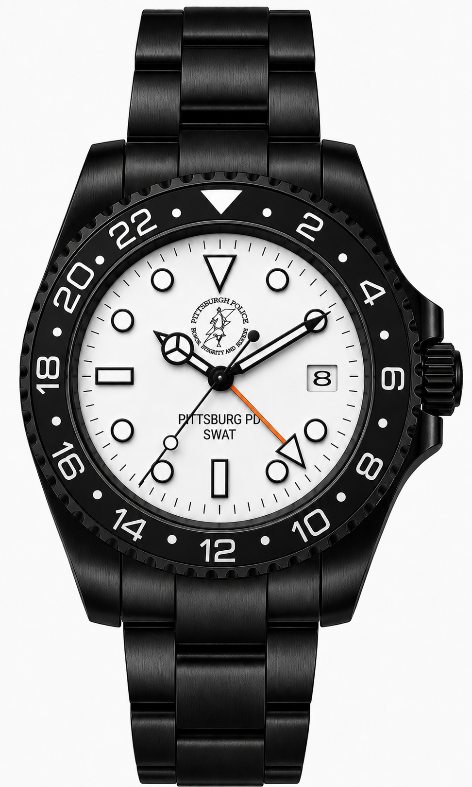 For Jeremy - 40mm Black PVD Custom Dial GMT