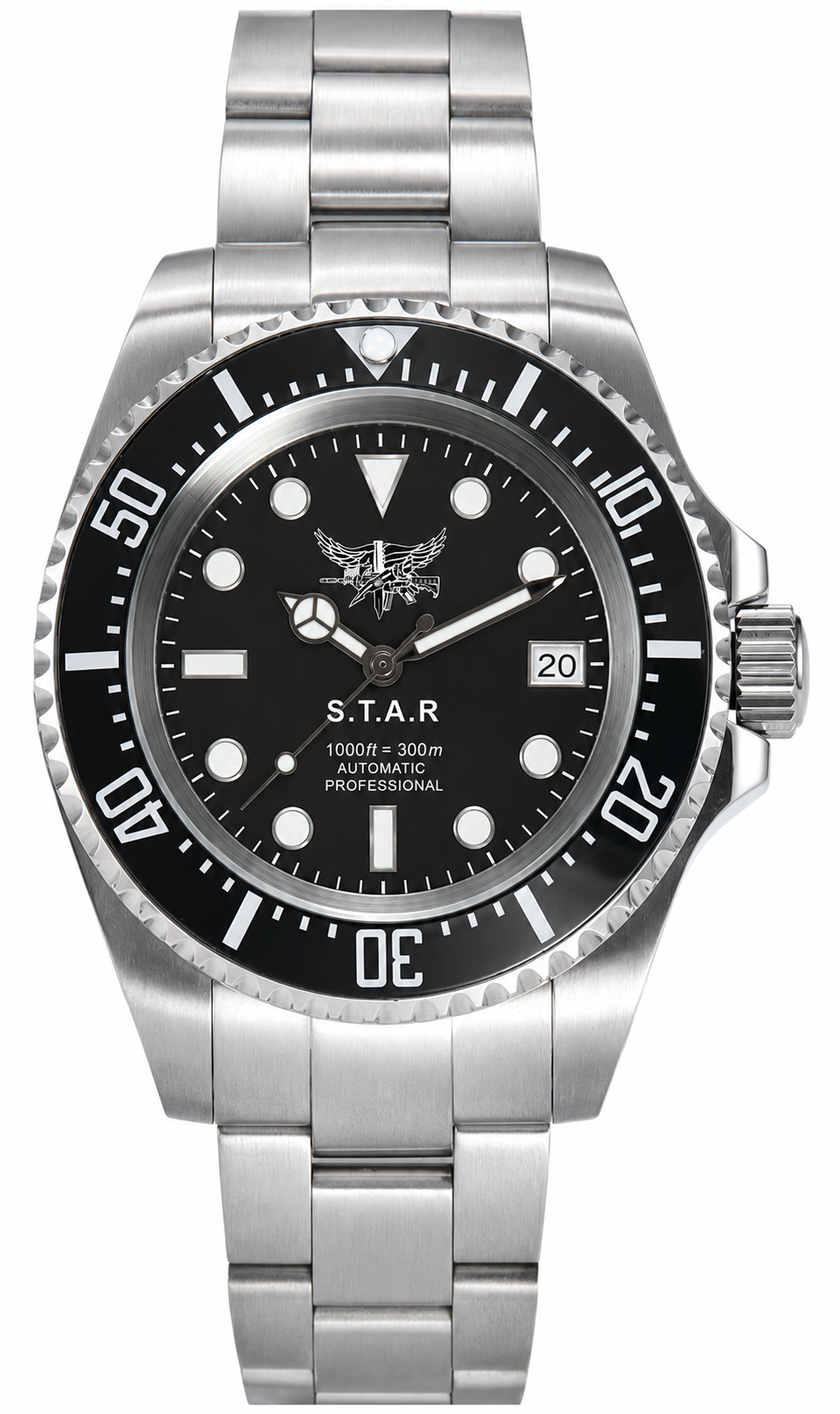 For David - Custom Dial Deep Sea Watch Mod w/ Case Back Engraving