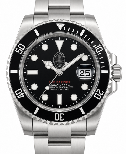 For Andrew - x8 40mm Custom Dial Watch w/ Case Back Engraving