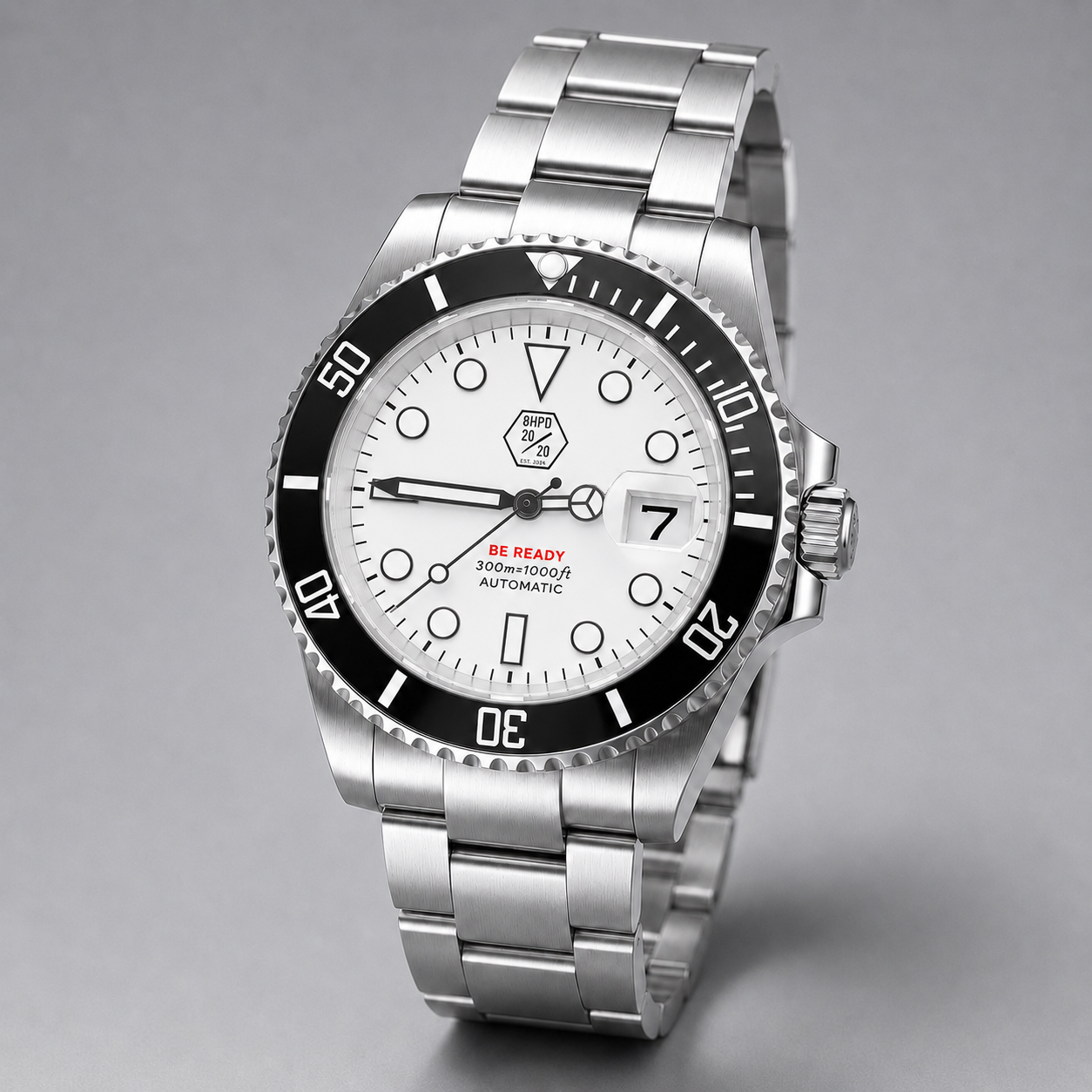 40mm BHPD Custom Submariner Style Watch Mod