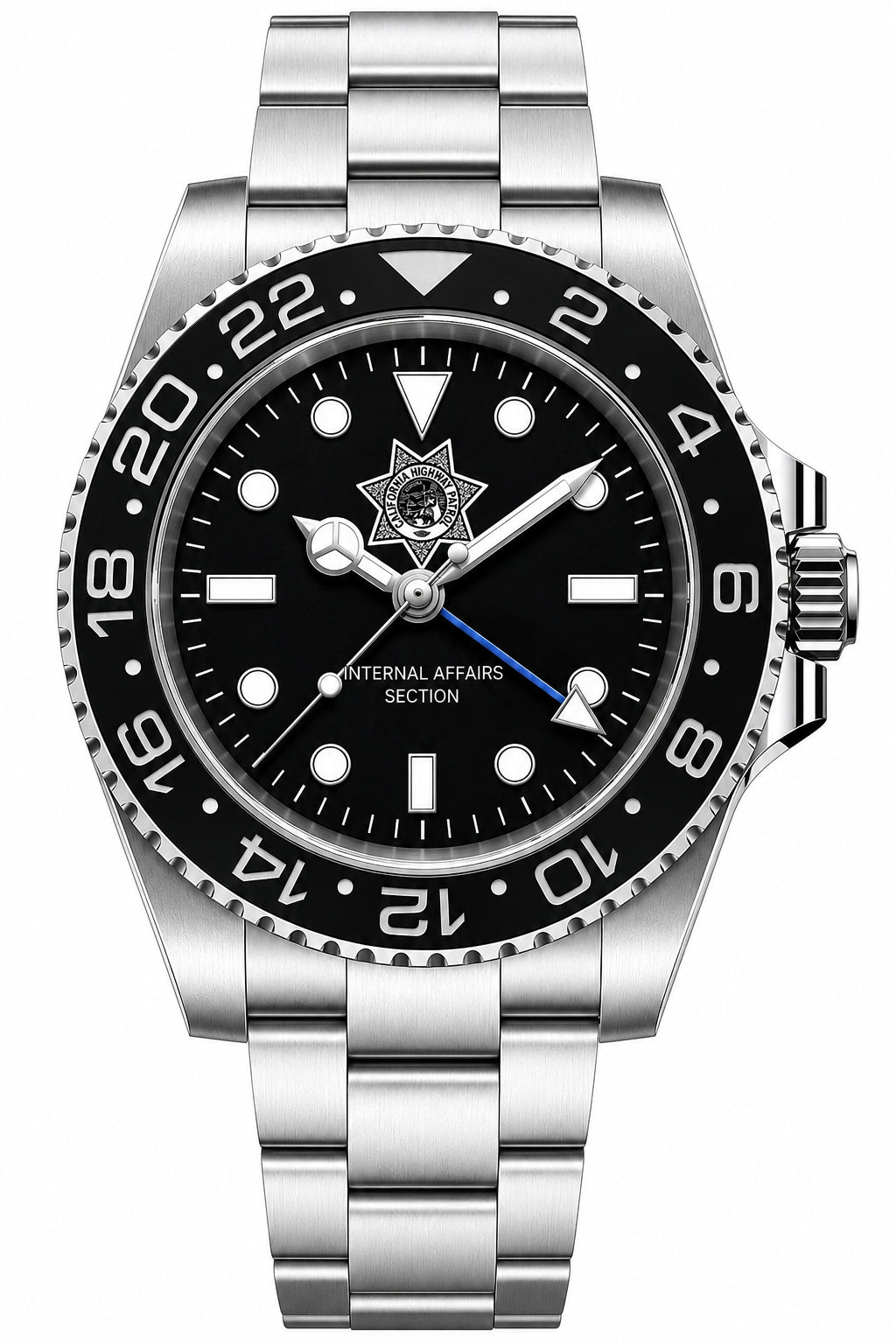 40mm Sub GMT CHP Internal Affairs Custom Watch Mod
