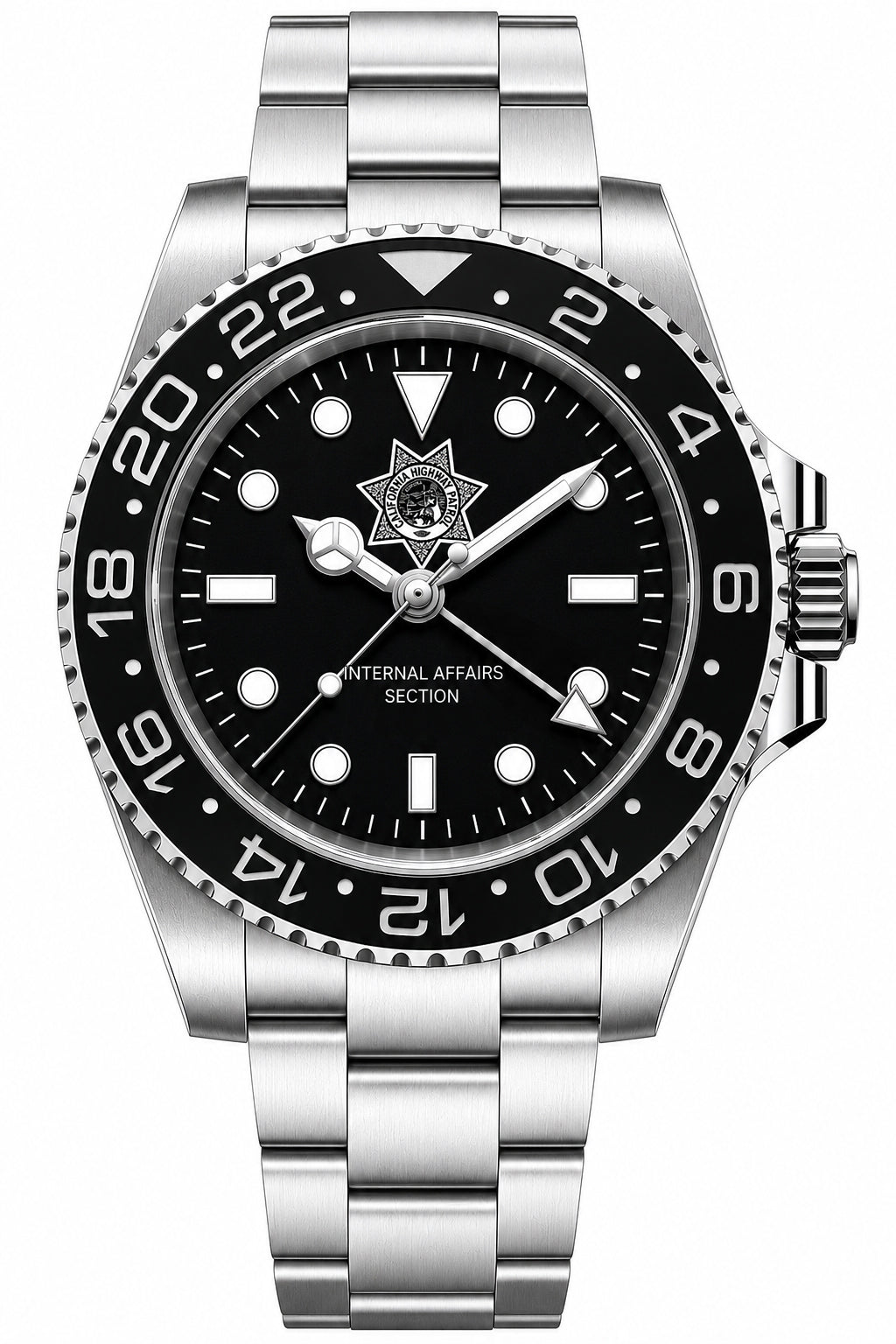 40mm Sub GMT CHP Internal Affairs Custom Watch Mod