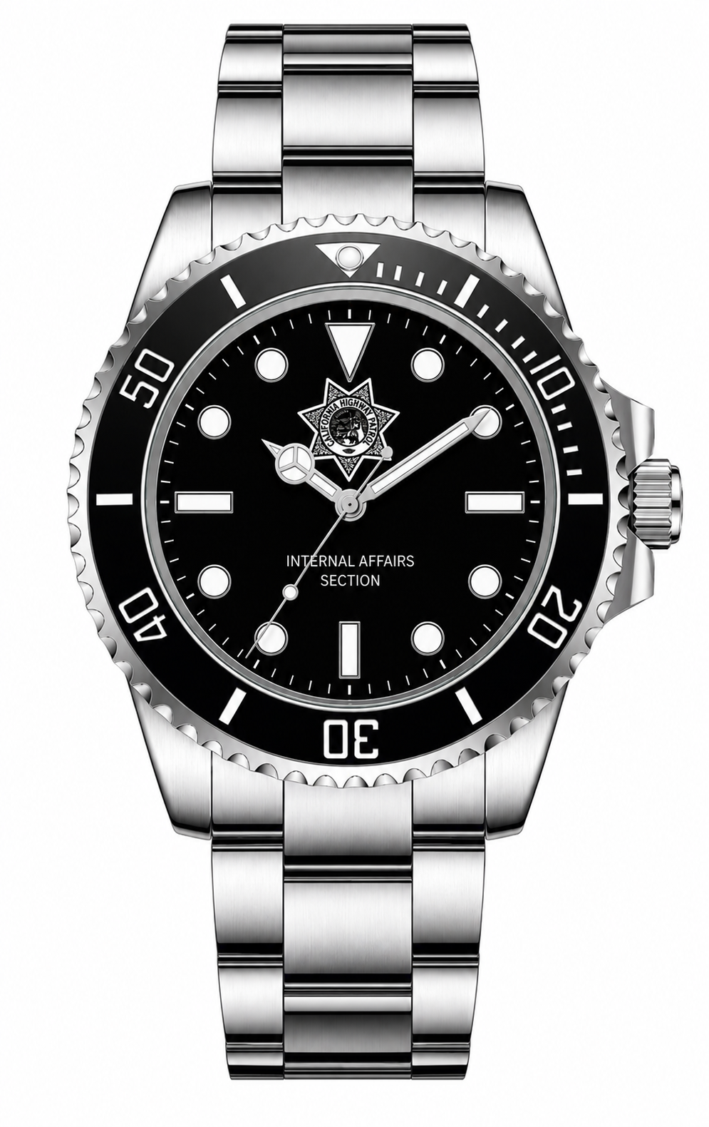 40mm Sub CHP Internal Affairs Custom Watch Mod