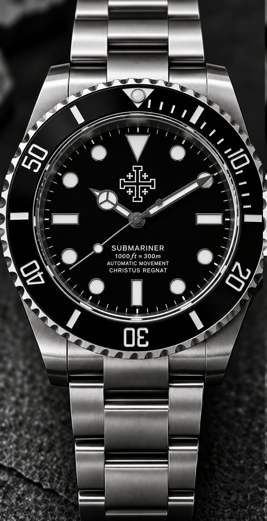 For Emigdio - x2 40mm Custom Dial Watches