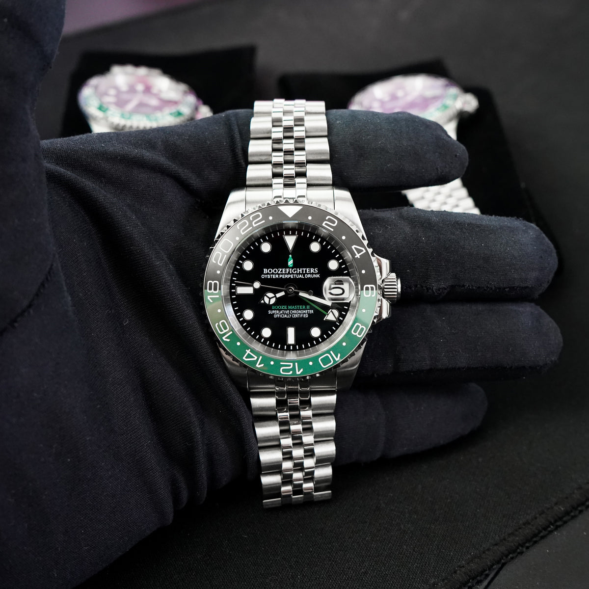 For Brian Lane - x10 Custom GMT Watches