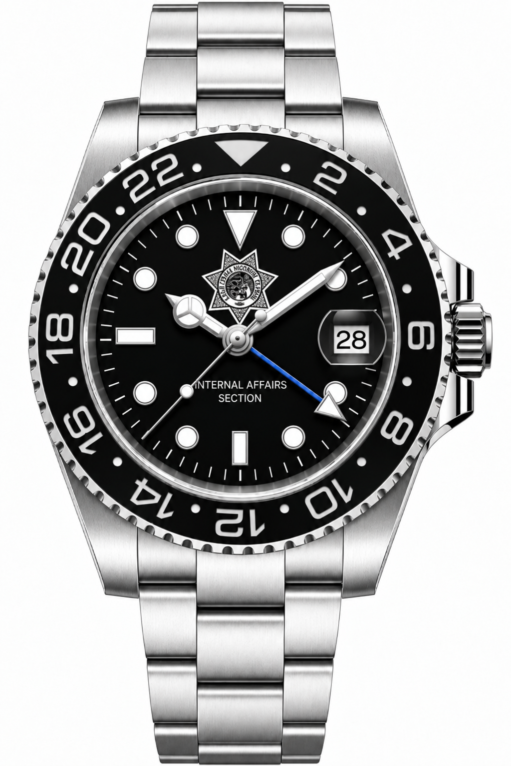 40mm Sub GMT CHP Internal Affairs Custom Watch Mod