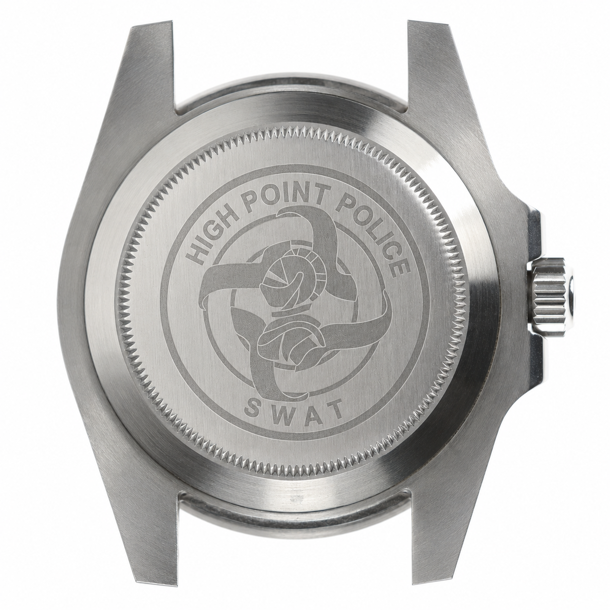 40mm Bruce Wayne Style High Point Police Swat Custom Watch