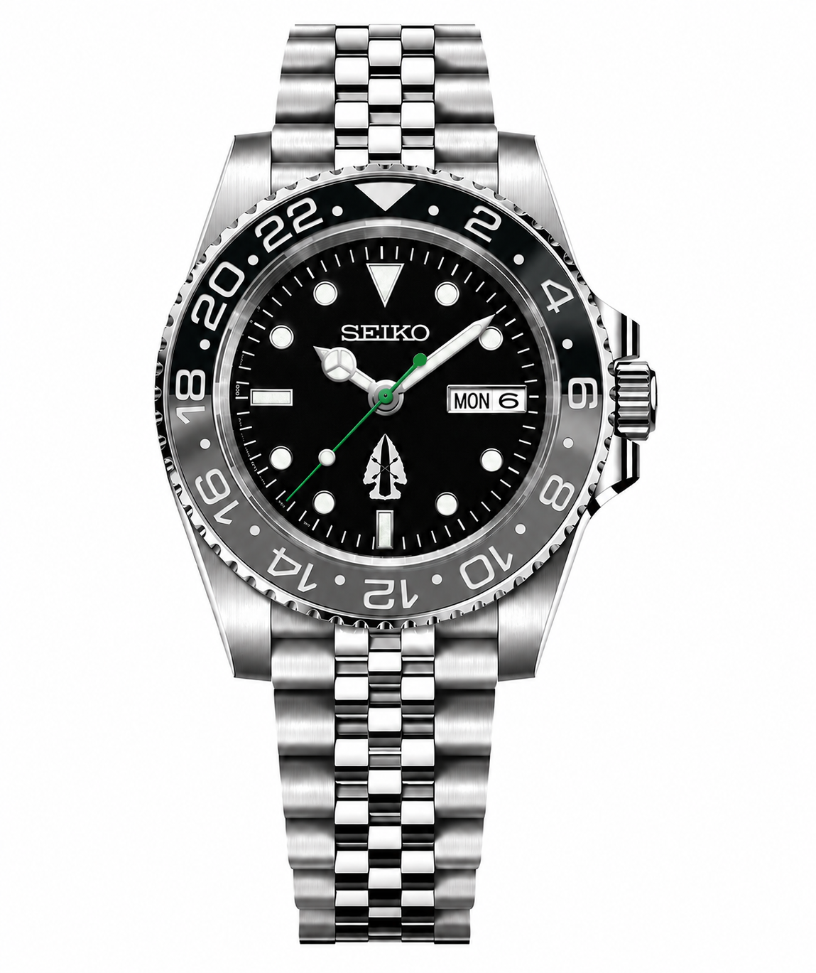 40mm Bruce Wayne Style High Point Police Swat Custom Watch