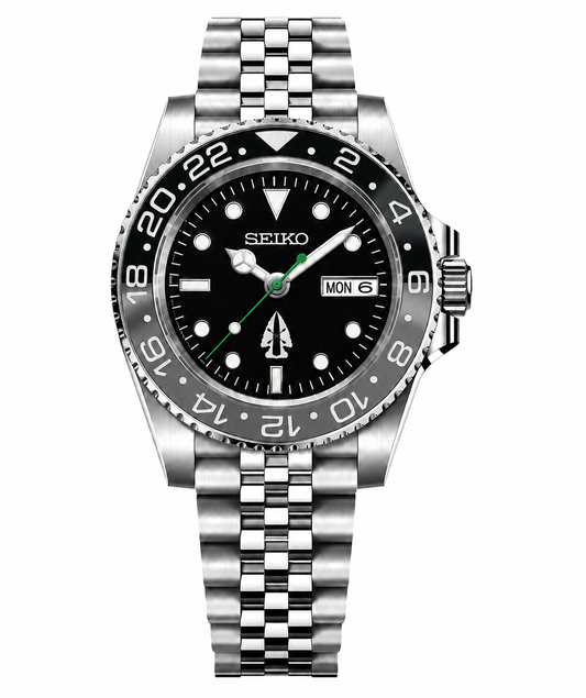 40mm Bruce Wayne Style High Point Police Swat Custom Watch